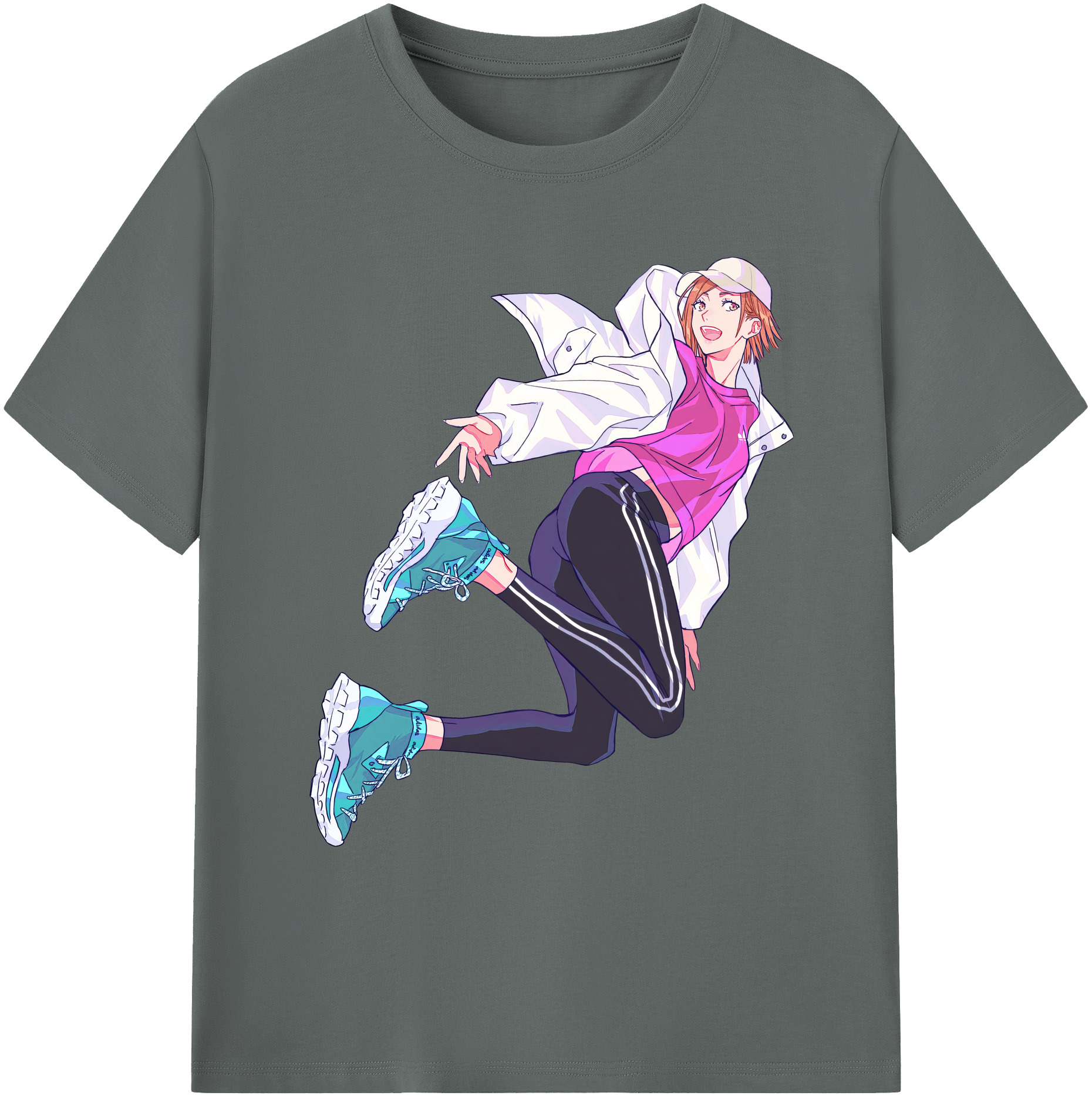 （画像用） 呪術廻戦 Jujutsu Kaisen 綿100％ メンズ半袖Tシャツ｜肌触りやわらか＆通気性